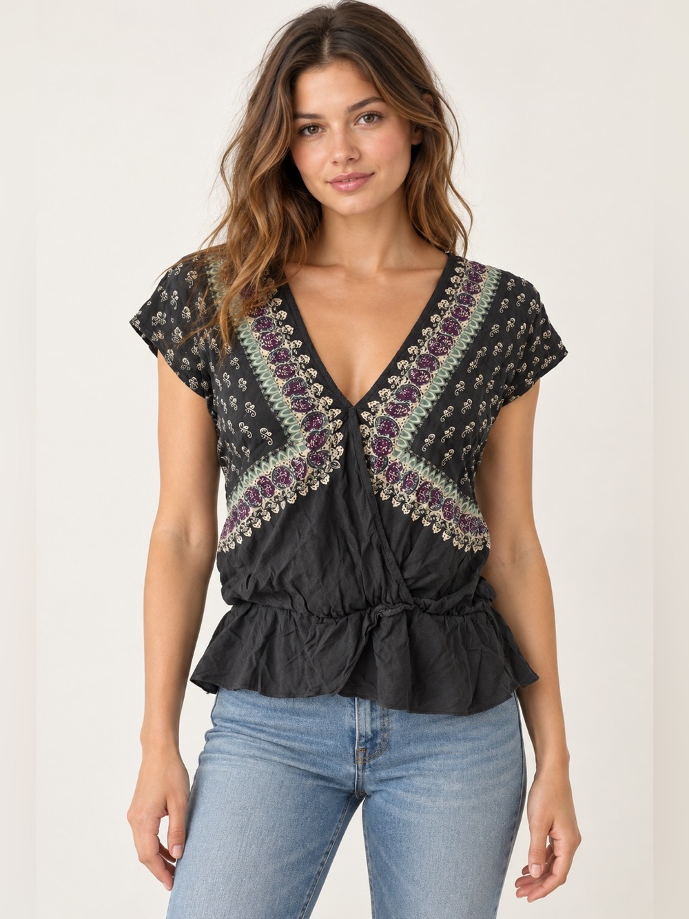 Free People Top XS T-26